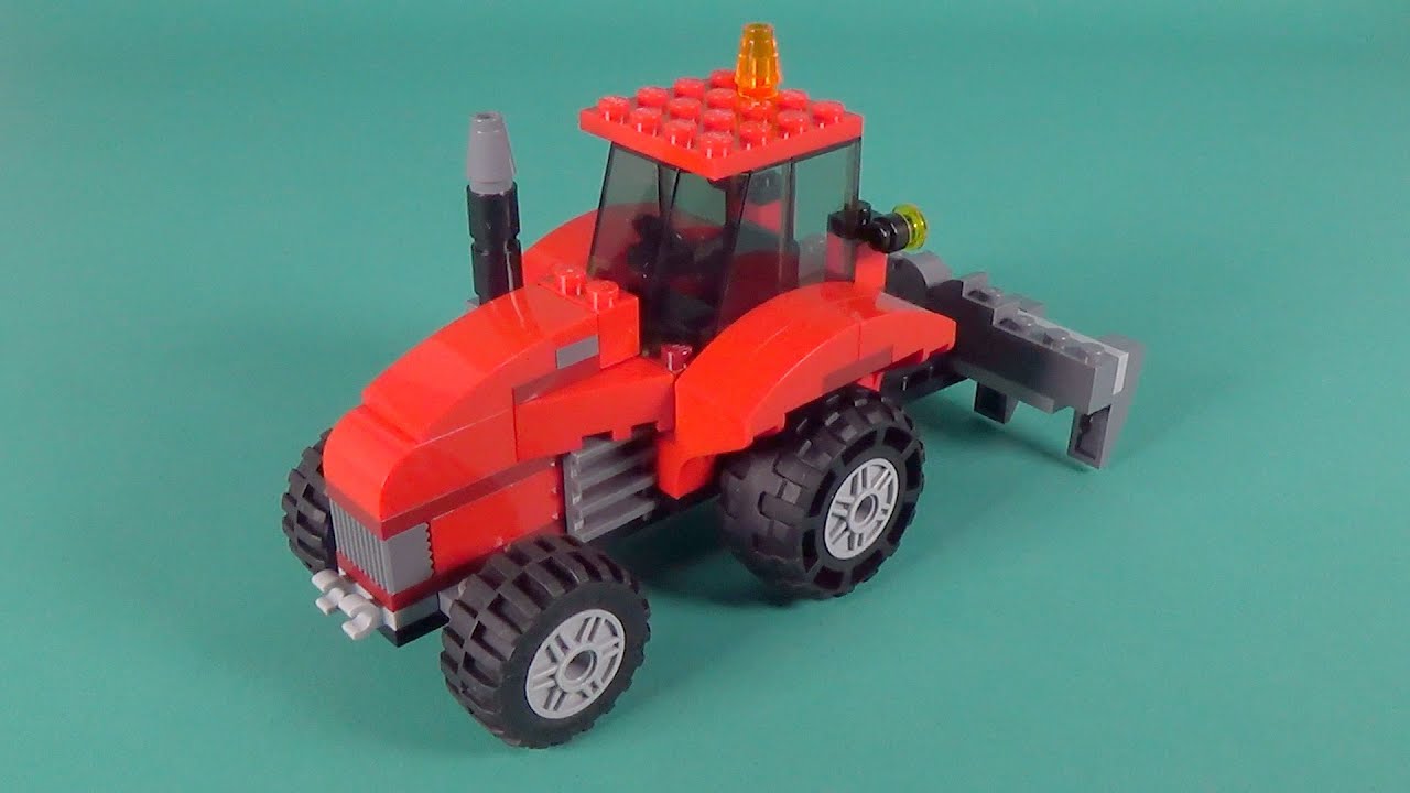 Lego Farm Tractor Building Instructions - Lego Classic 10697 