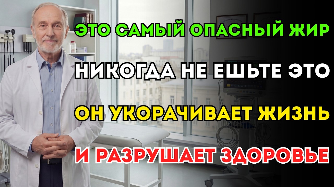 Вся правда о жирах! 4 опасных, которых нужно избегать, и 4 полезных на каждый день!