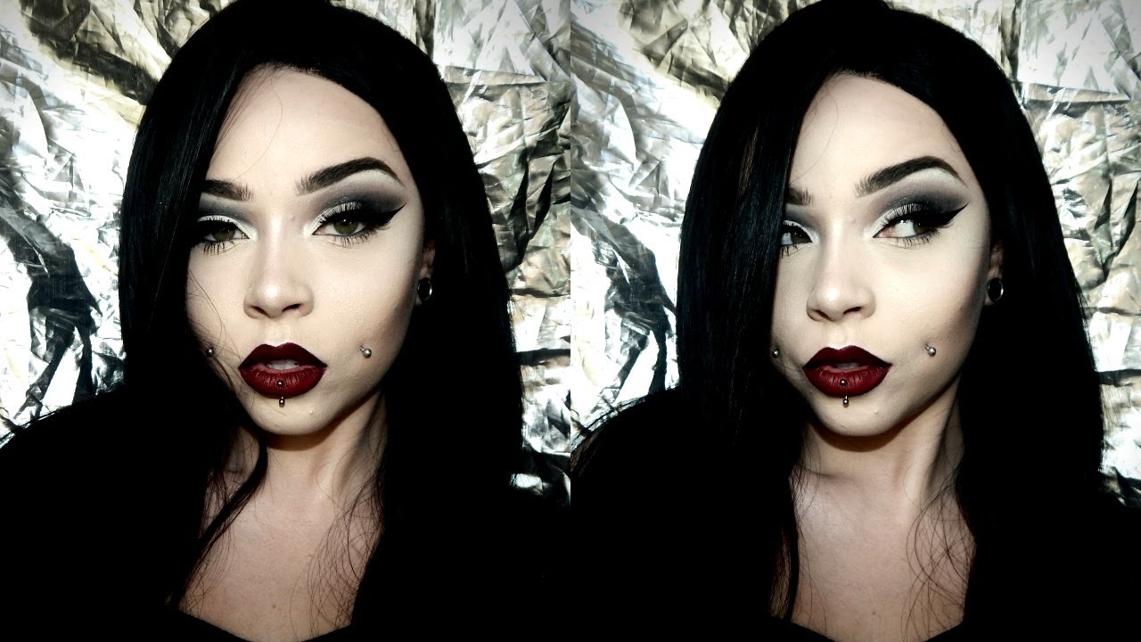 GLAMOROUS Morticia Addams Cosplay/Wedding Makeup | CON-FRIENDLY MAKEUP
