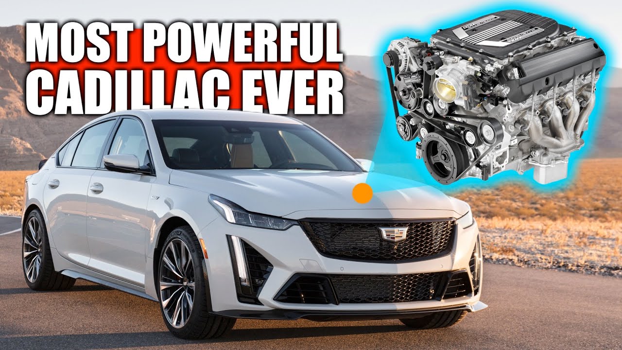 Cadillac's Most Powerful Engine Ever - CT5-V Blackwing V8