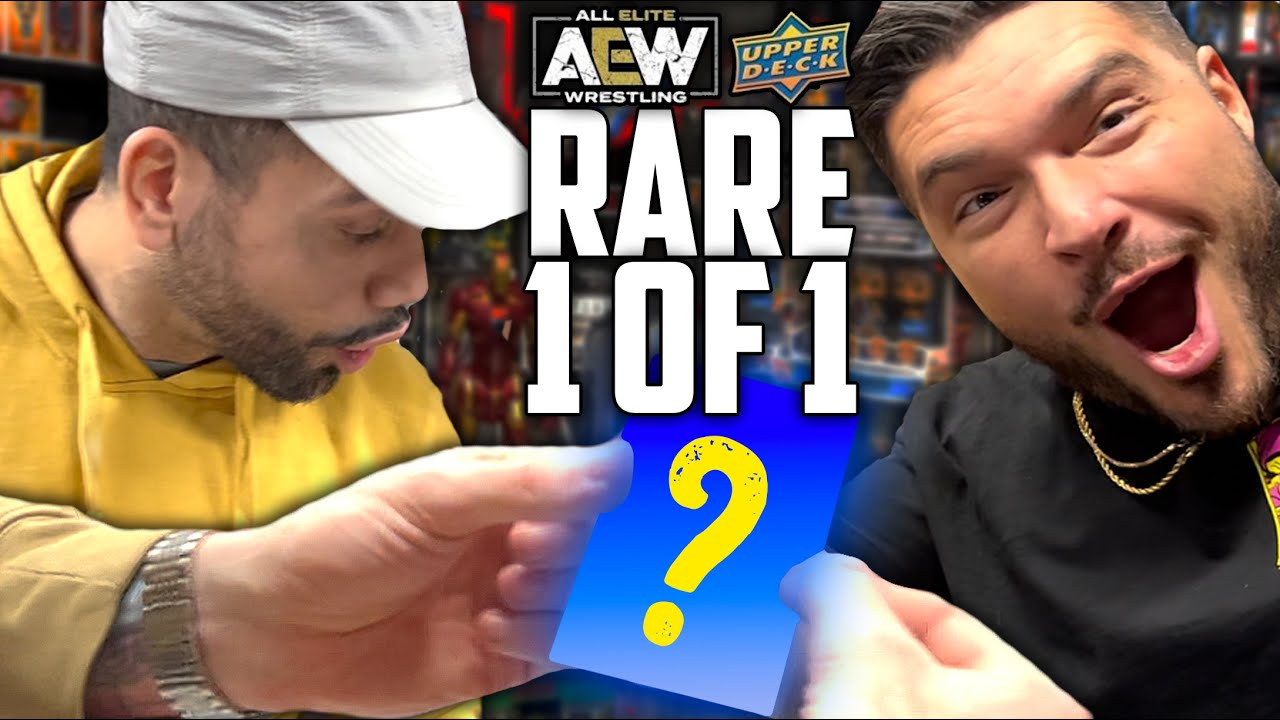 Pulled RARE 1 of 1 AEW Trading Card • Toy Hunt Vlog • Ethan Page & Ortiz • Savage Cards Nappanee, IN