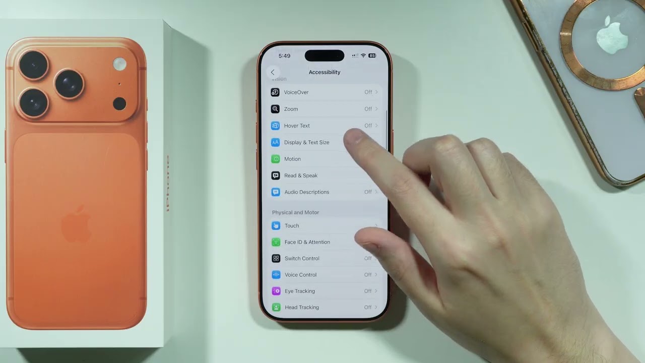 iPhone 17 Pro/Pro Max: как включить/выключить автоматическую яркость (автоматическую регулировку ...