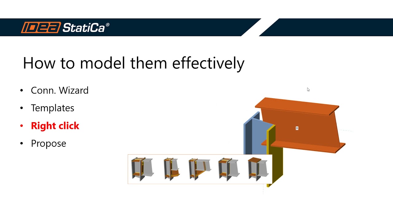 Tackling IDEA StatiCa Connection – Moment connections
