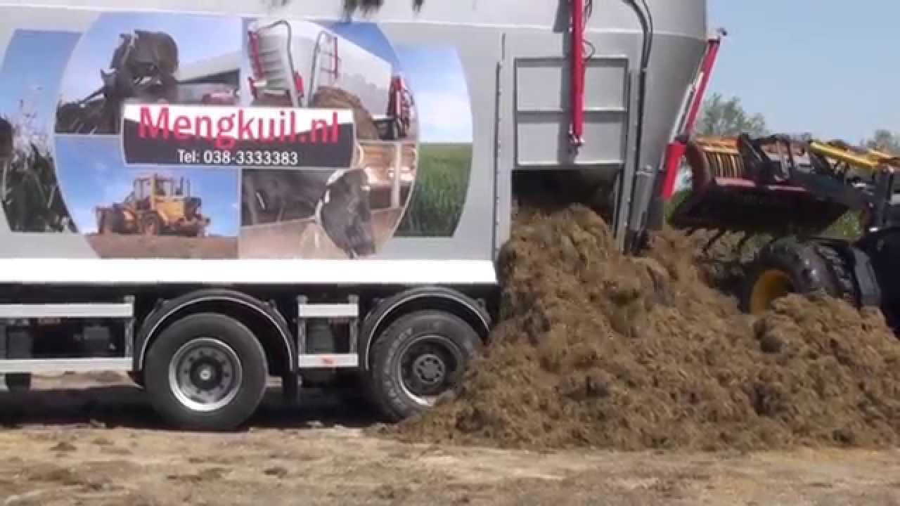 DAF CF mengvoeder truck Wielink