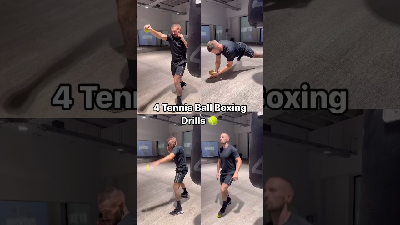 4 Must-Try Tennis Ball Drills for Speed & Precision in Boxing! 💥