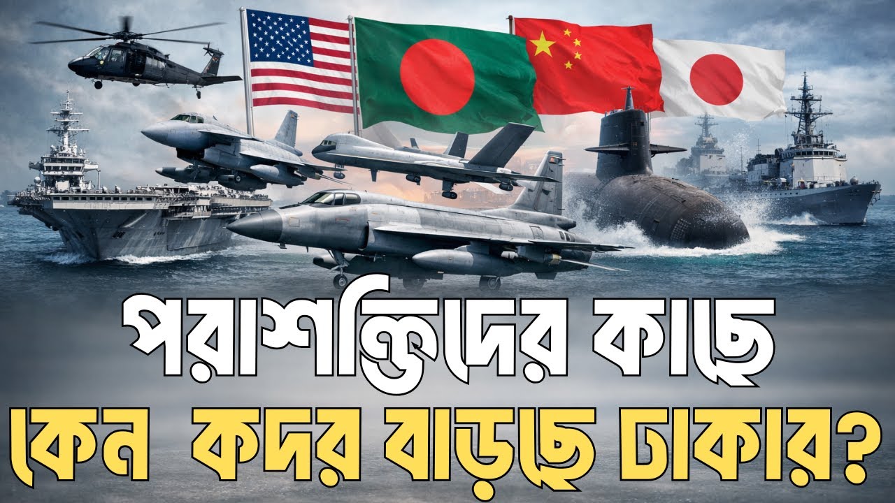 বাংলাদেশেকে পাশে পেতে মরিয়া বিশ্ব পরাশক্তিরা! সরকারের শেষ সময়ে ‘প্রতিরক্ষা’ চুক্তি কেন? InfoTalkBD