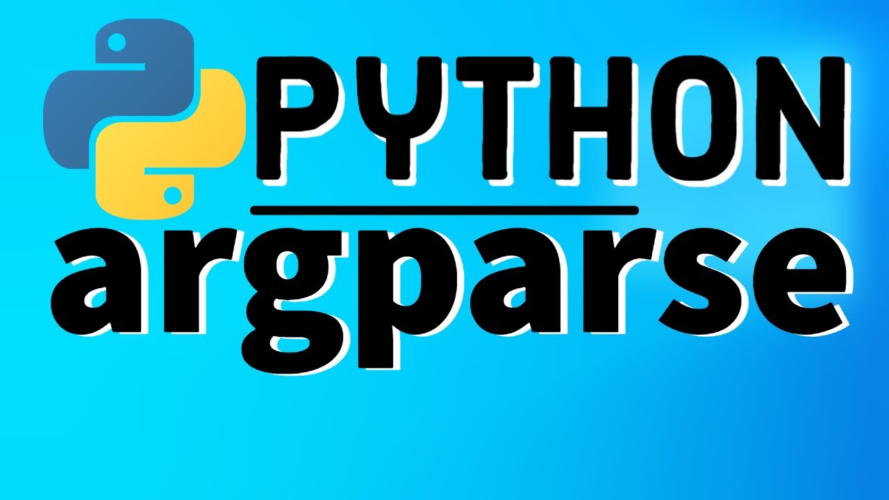 Python argparse and command line arguments