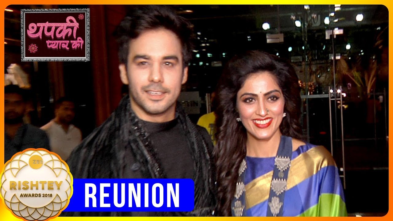 Monika Khanna And Manish Goplani Reunion | Thapki Pyar Ki | Zee Rishtey Awards 2018