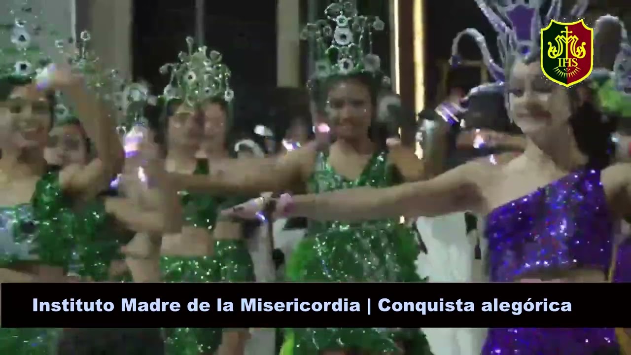 Instituto Madre de la misericordia | Estudiantina 2023 Conquista Alegórica Anfiteatro Show de Scolas