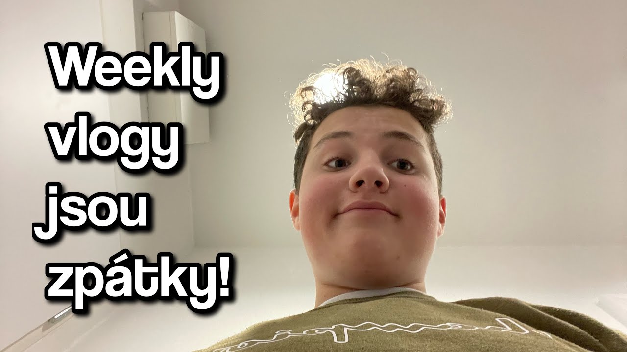 WEEKLY VLOGY JSOU ZPÁTKY! - můj úplně obyčejný týden až na to, že mi přišel nový batoh do školy