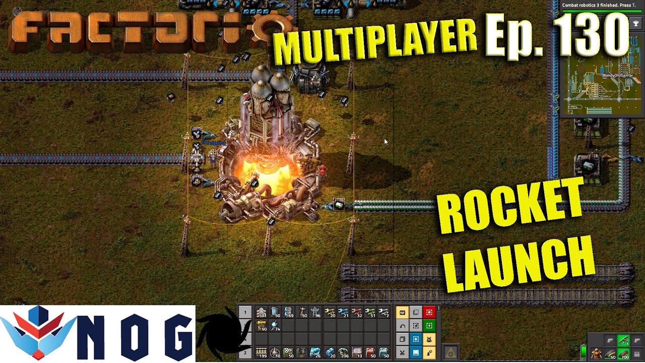 Factorio Multiplayer with STHedgehog Ep130 | ROCKET LAUNCH | THE END