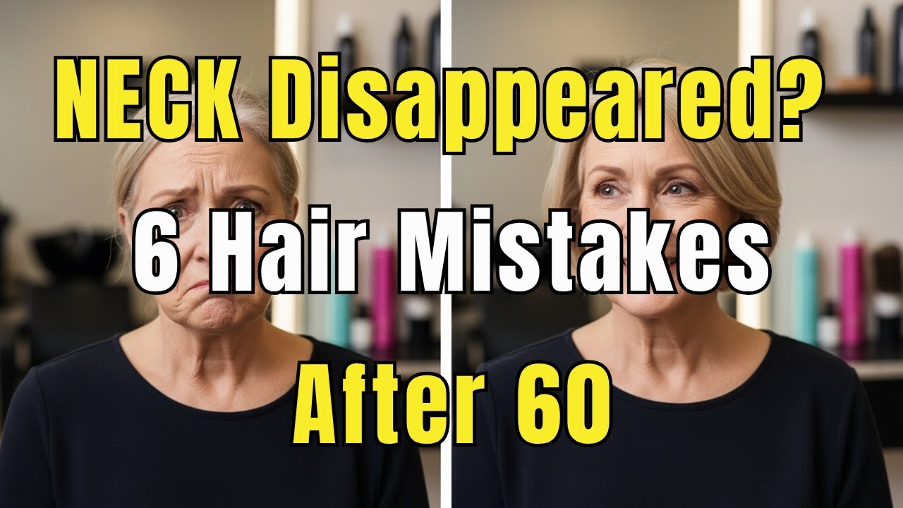 6 Hair Mistakes Making Your Neck Look Shorter After 60 (And How to Fix Them)