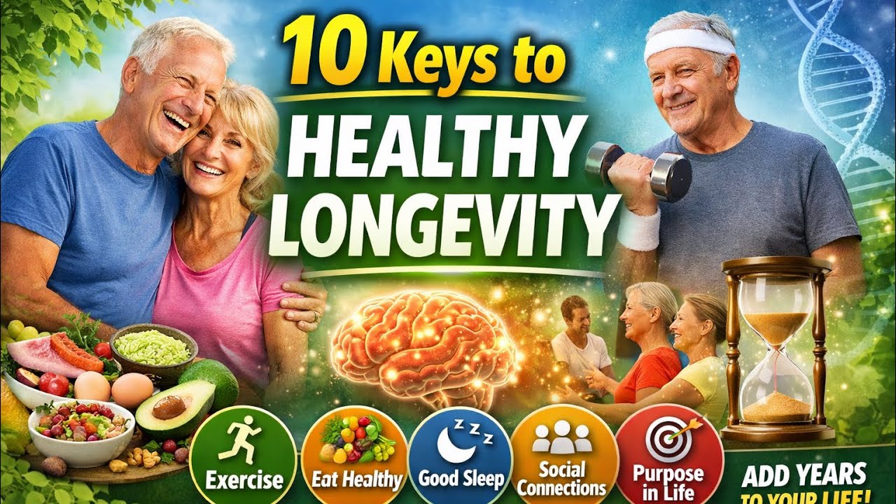 How to Increase Healthspan, Not Just Lifespan | 10 Proven Lifestyle Factors