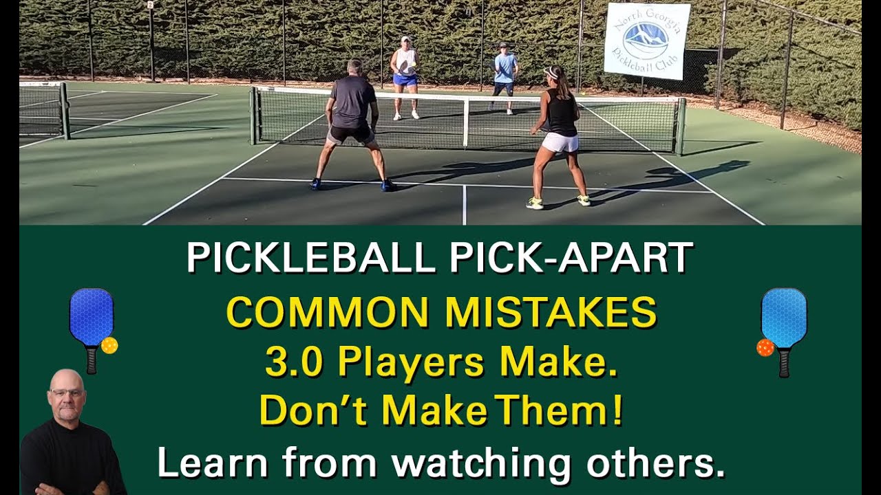 Pickleball! Fix These 3.0 Pickleball Mistakes Fast!