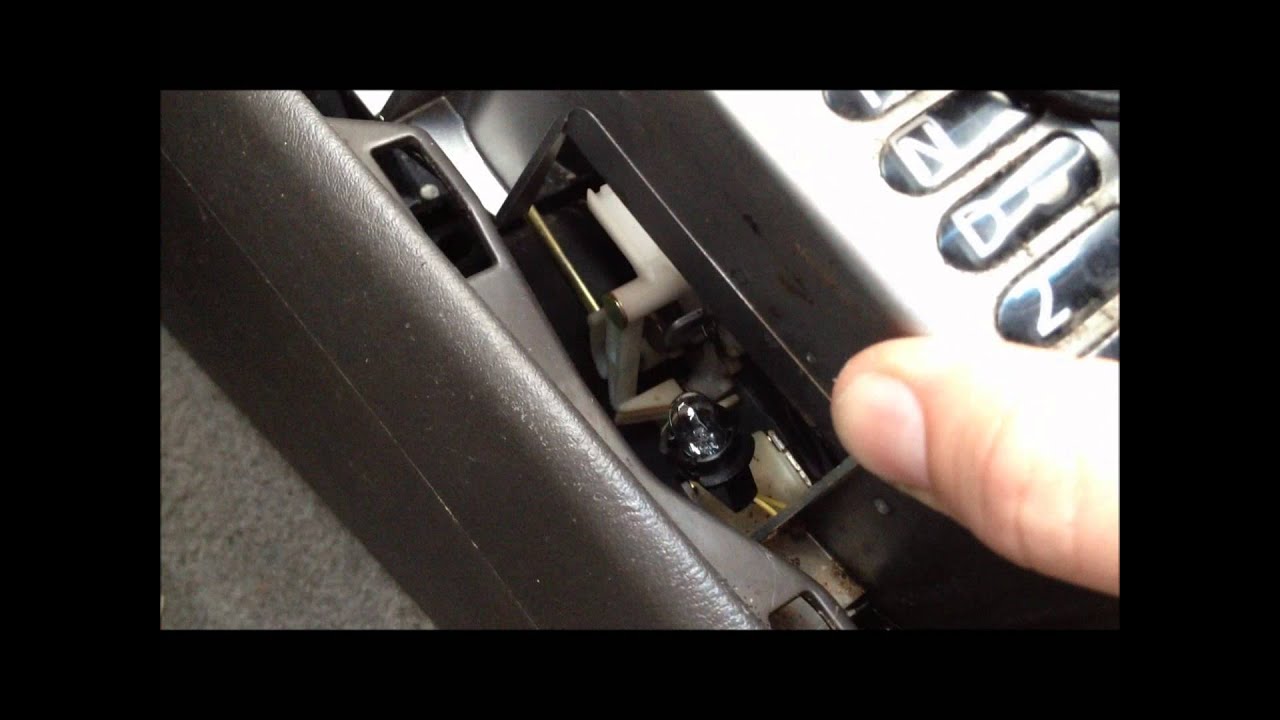 2004 Sentra Heater Shifter Light