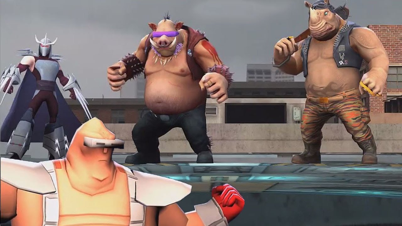 Team Shredder Movie VS Krang