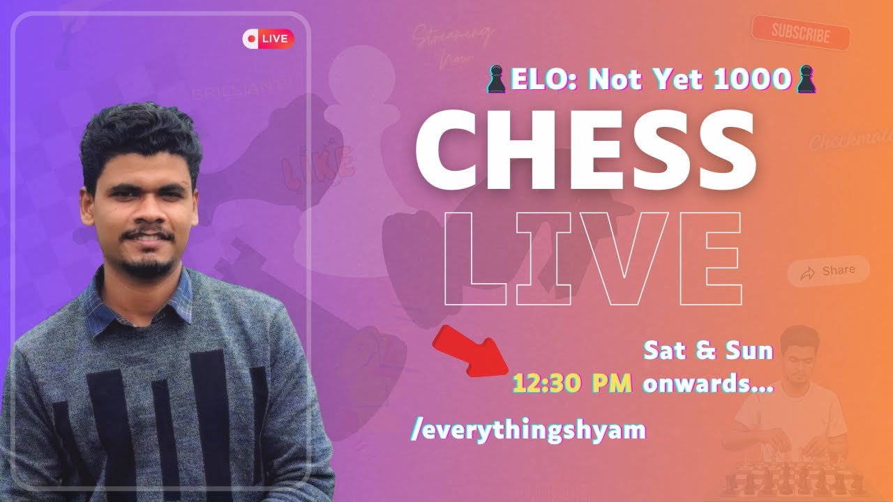 Sunday Chess & Chit-Chat | Chess Live | Everything Shyam