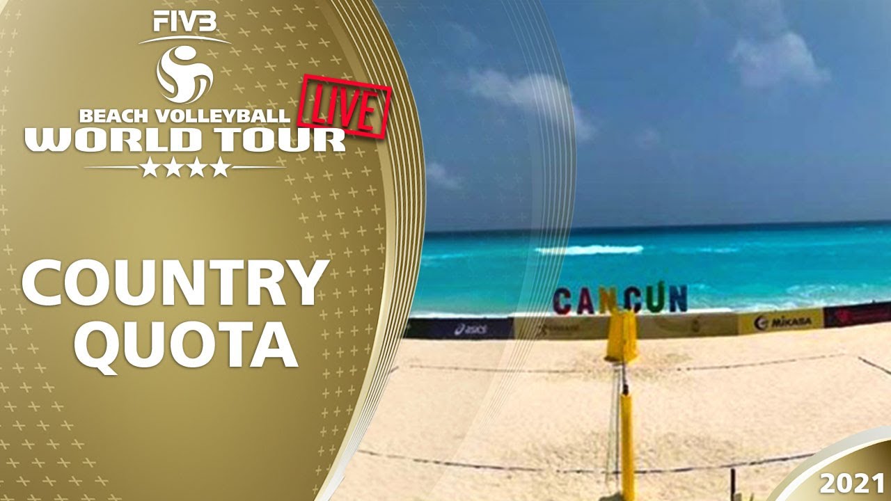 LIVE 🔴  Women's & Men's Country Quota | 4* Cancun #3