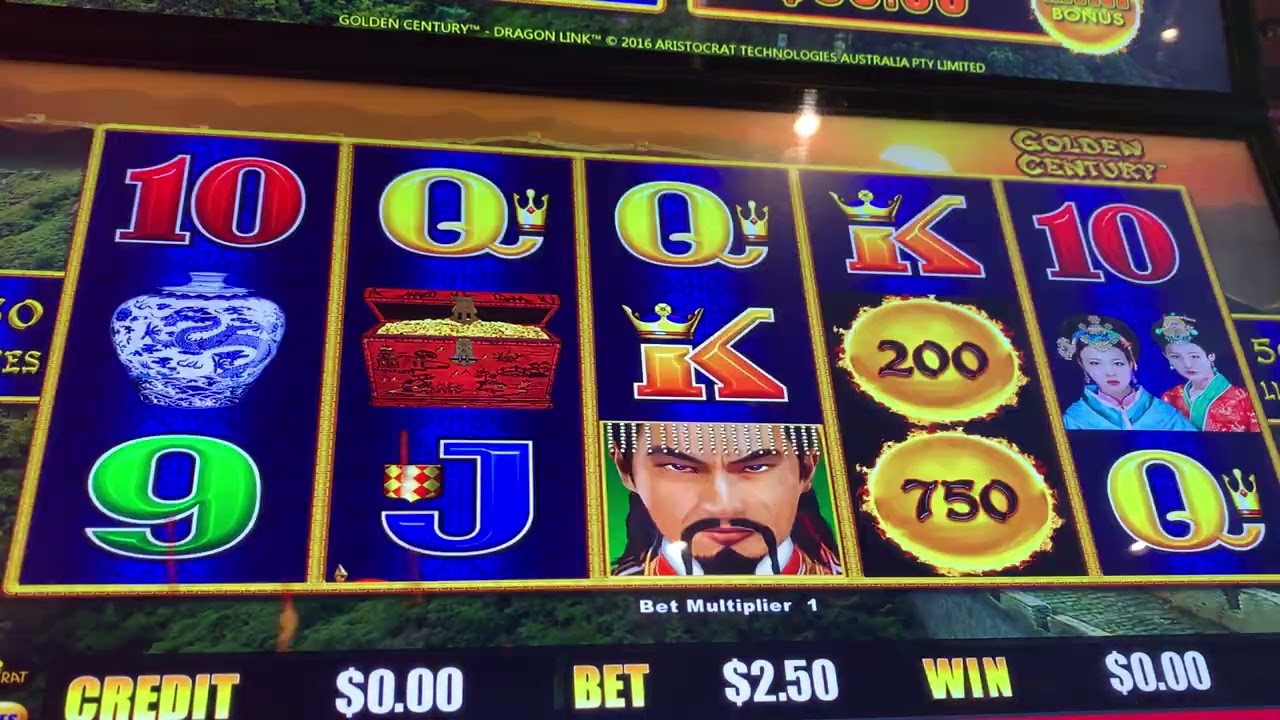 Golden Century Dragon Link slot today
