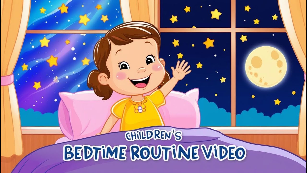 Good Night Song for Kids | Bedtime Routine Song | Sleepy Time Music for Toddlers 