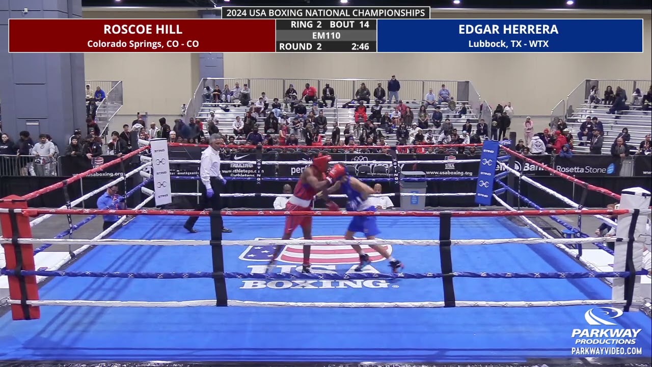 Roscoe Hill vs. Edgar Herrera USA National Championships 2024 Final (50kg)