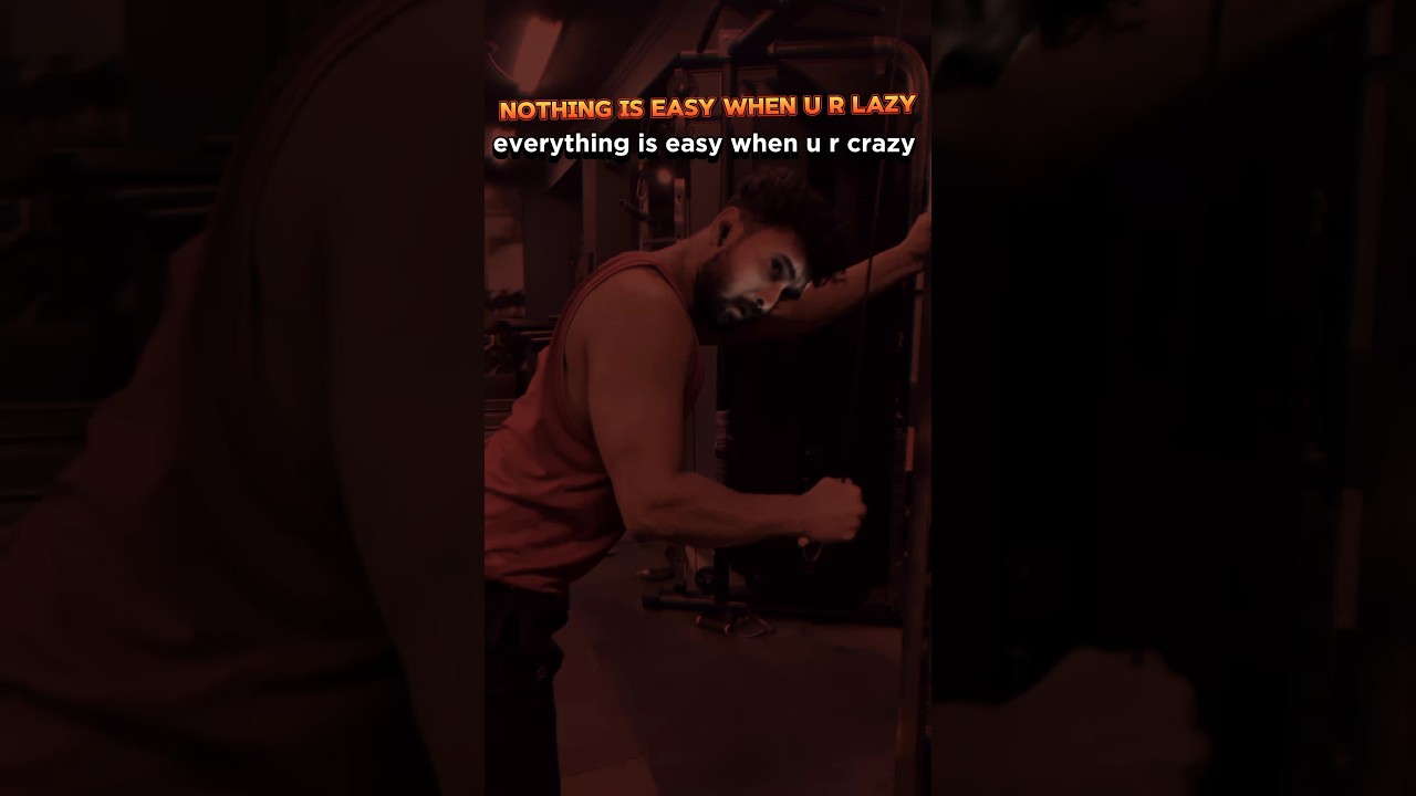 Nothing is easy when u r lazy 💯👈 