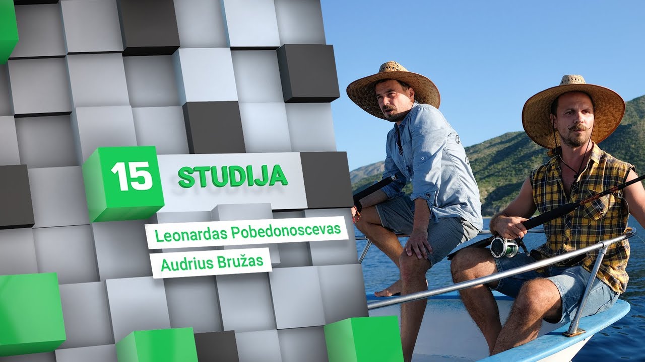 15min studijoje &ndash; į ekstremalią kelionę leidęsi L.Pobedonoscevas ir A.Bružas