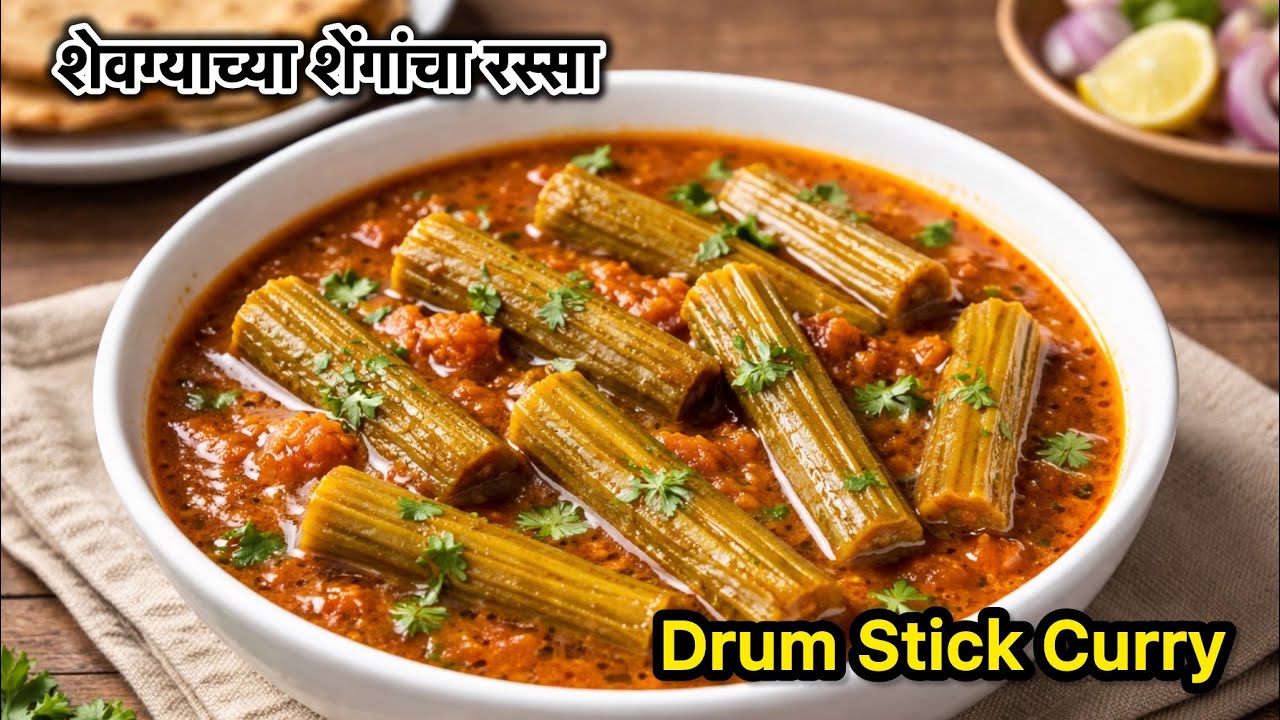 तोंडाला पाणी सुटेल असा गावरान पद्धतीने शेवग्याच्या शेंगांचा चमचमीत रस्सा || Shevga Rassa Bhaji ||