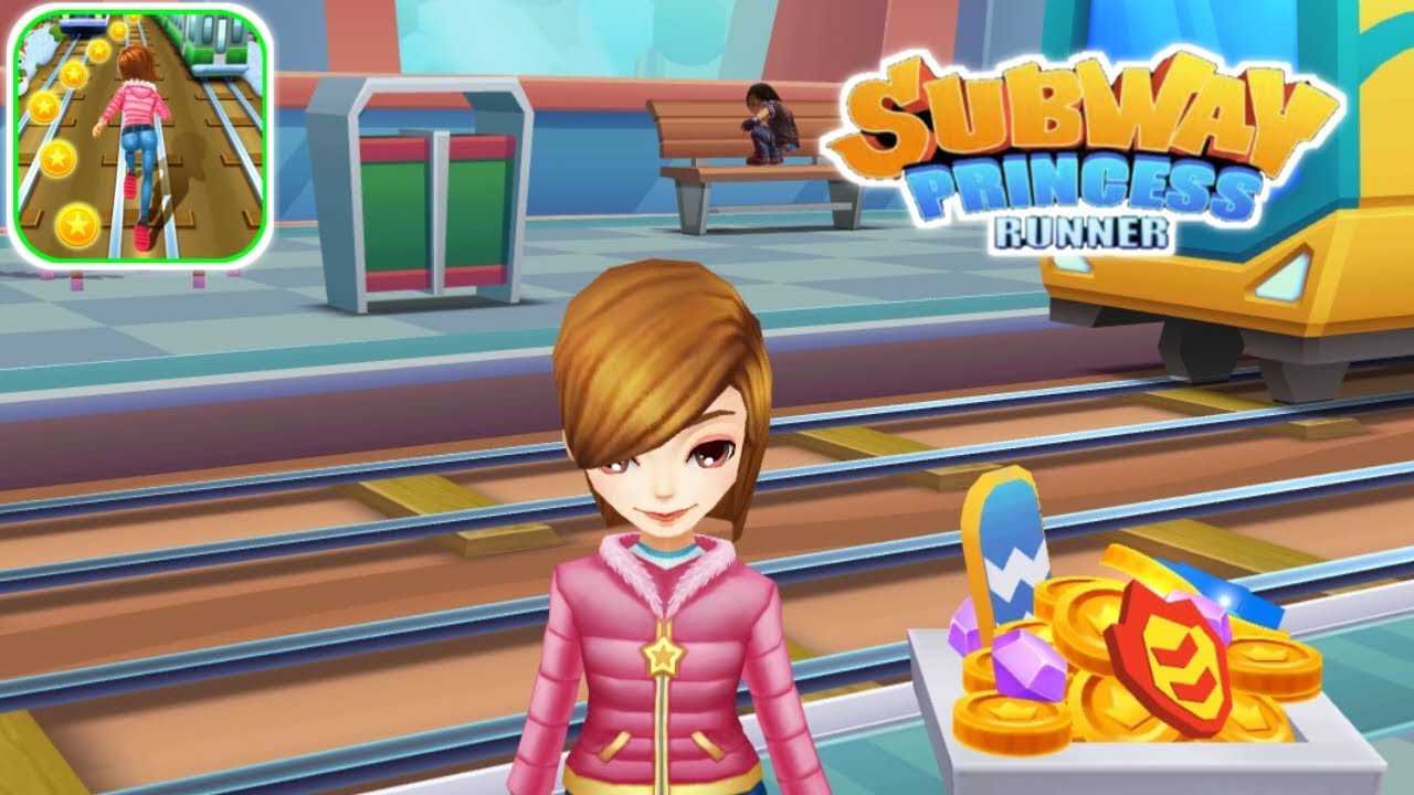 SUBWAY PRINCESS RUNNER - LUCY ANDROID GAMEPLAY