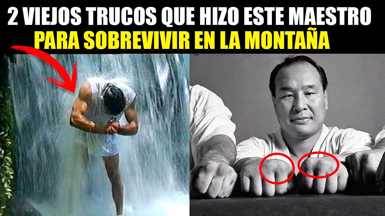 2 ANTIGUOS TRUCOS que usó  MAS OYAMA para Volver de la Montaña DESTROZADO y MAS FUERTE