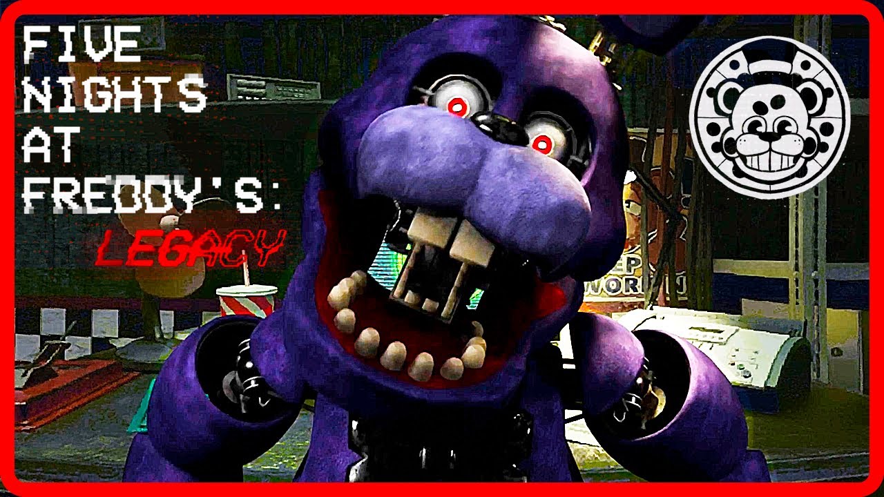 Five Nights At Freddy's: Legacy Full Playthrough Night 1-6 & Extras