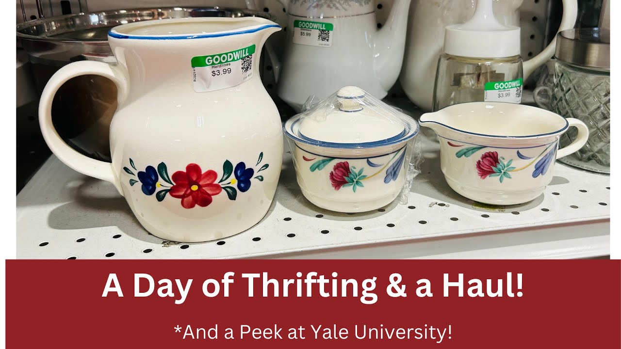 A Day of Thrifting & a Haul!