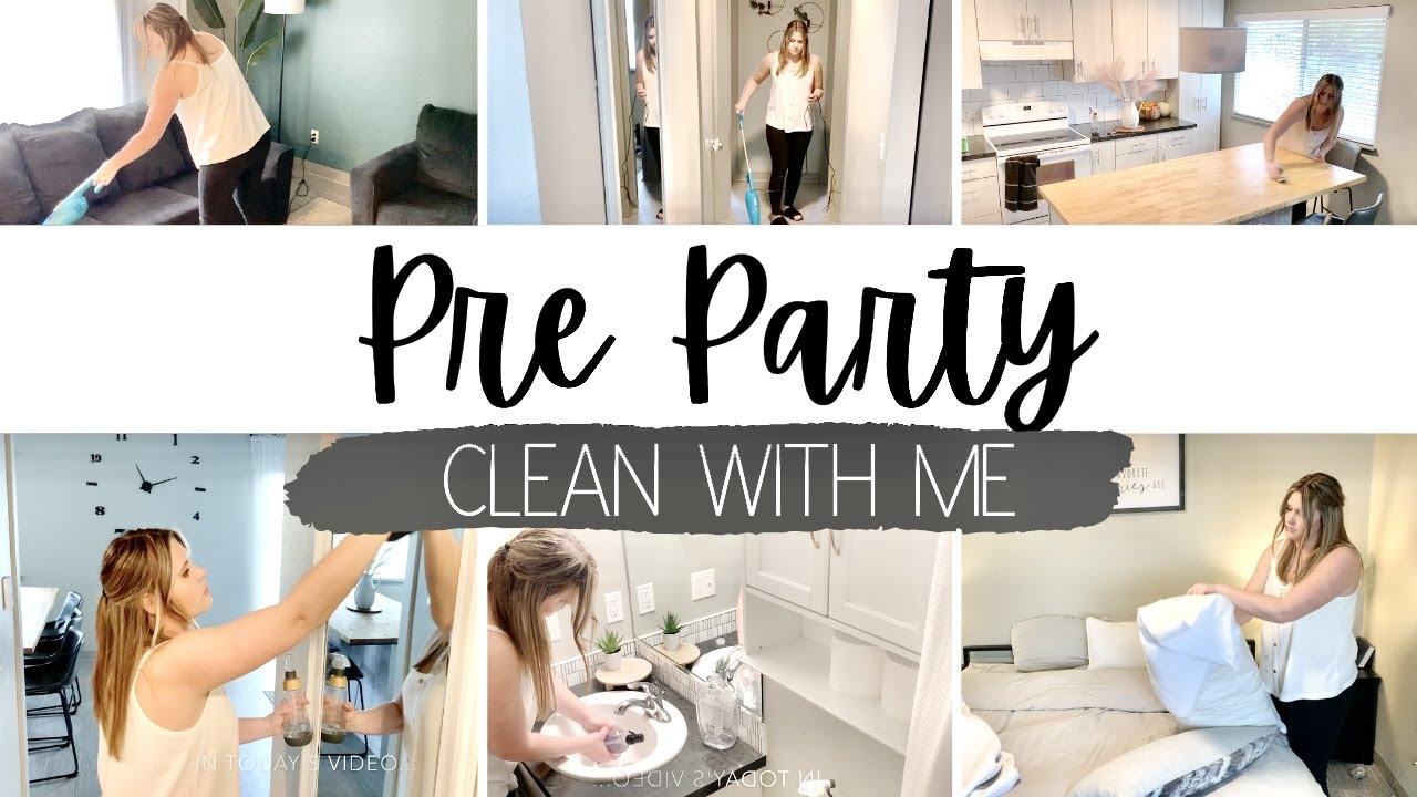 PARTY CLEAN WITH ME 2022 || SPEED CLEANING MOTIVATION 2022 || SIMPLY DESIGNED