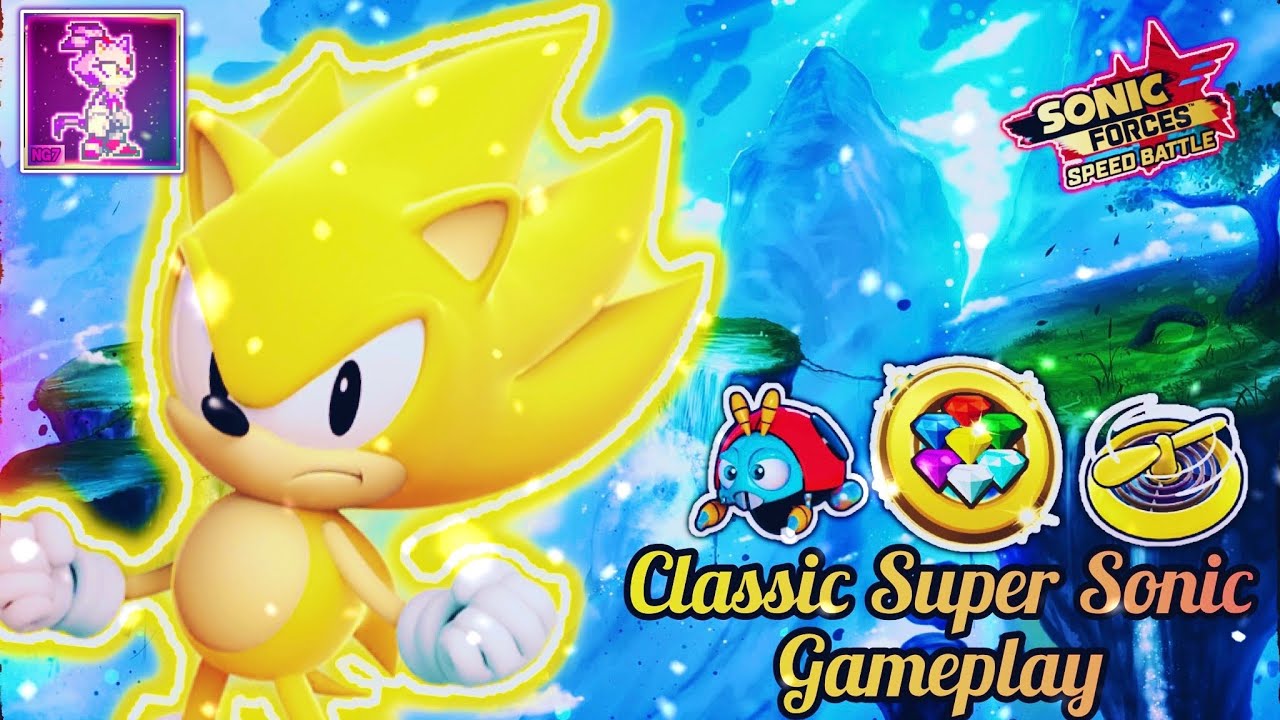 ANOTHER SUPER… | Sonic Forces Speed Battle | Classic Super Sonic Gameplay