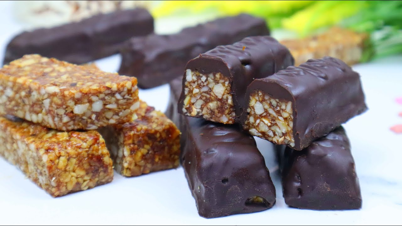 Без сахара, без глютена и без выпечки! Смешайте орехи в вкусные ломкие леденцы!