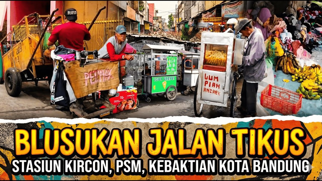Blusukan jalan tikus stasiun kircon , psm, kebaktian kota bandung