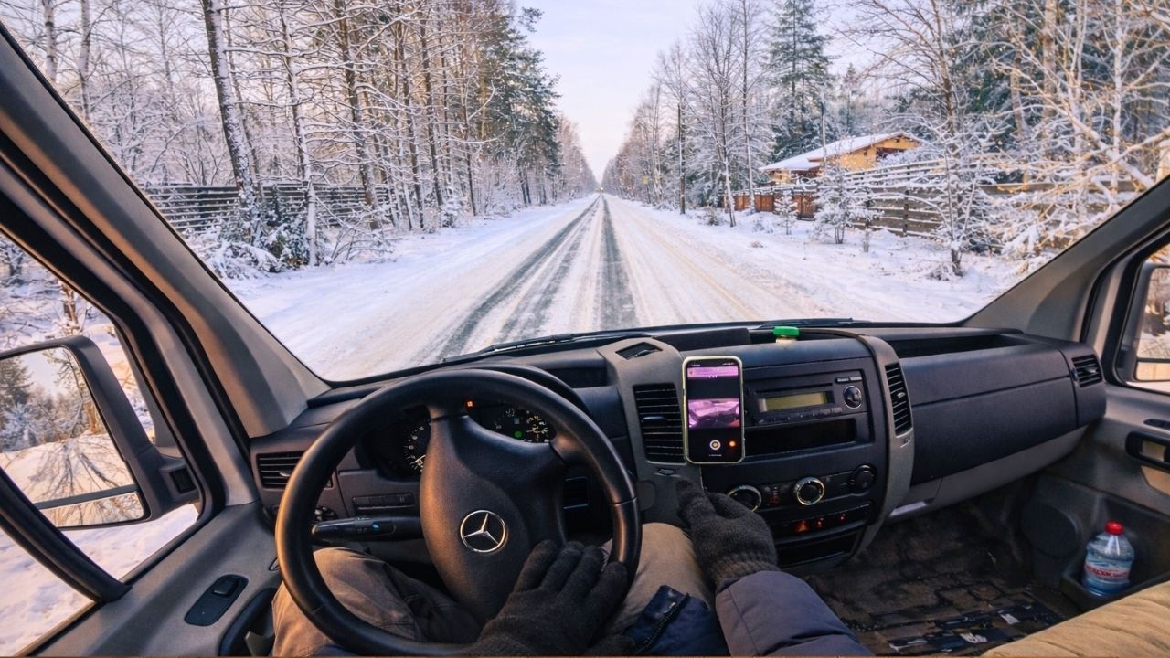 2008 Mercedes-Benz Sprinter 316 CDI Custom VAN — Sound, Interior & Exterior POV Drive