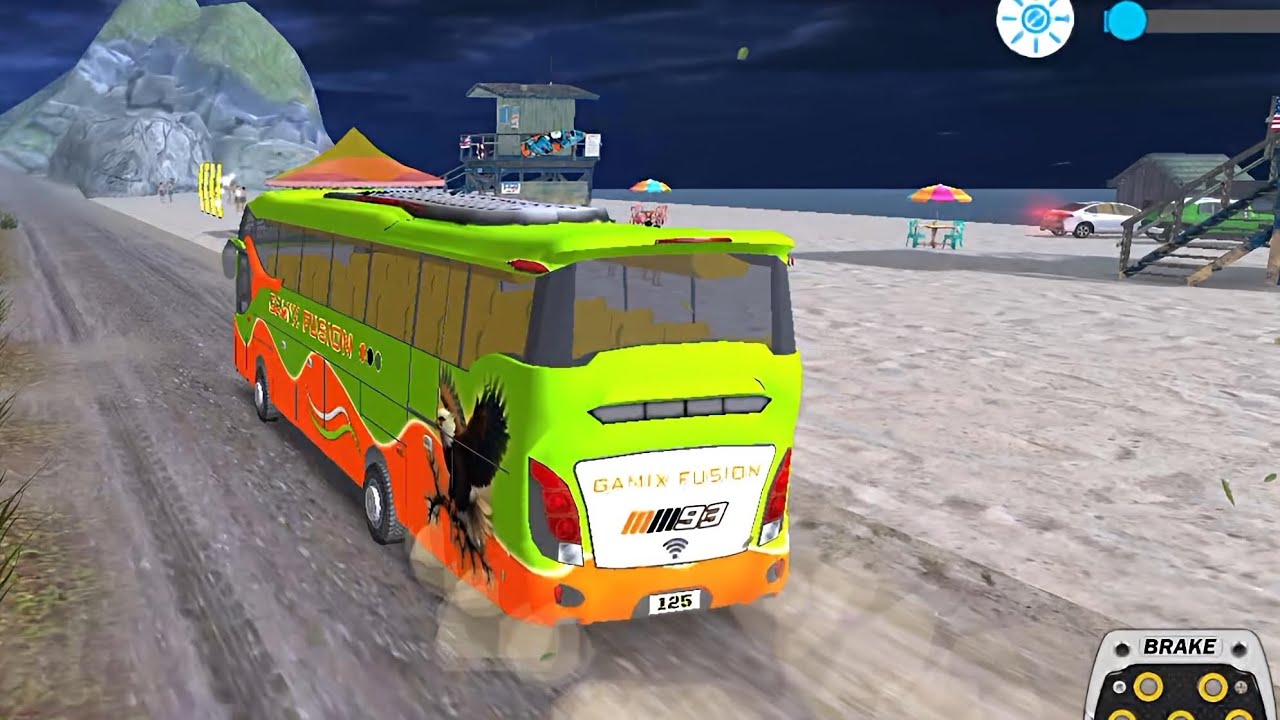 Real Offroad Bus Simulator Level 4 Gameplay | Dangerous Mountain Drive | Mission Complete Gameplay