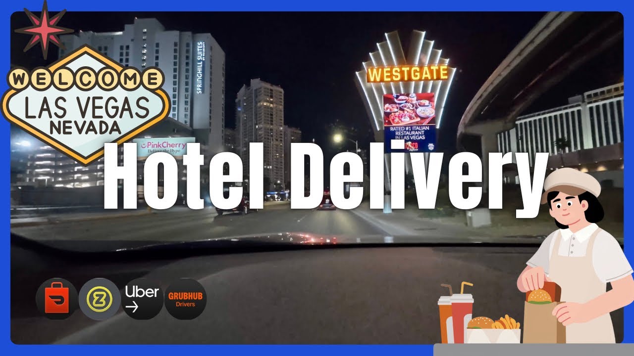 Friday Deliveries with a Catering Run to the Strip | Delivery Vlog