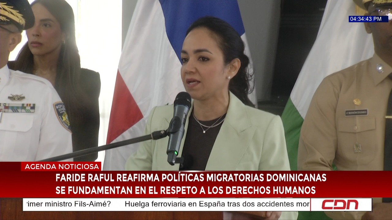 Faride Raful reafirma política migratoria basada en derechos humanos