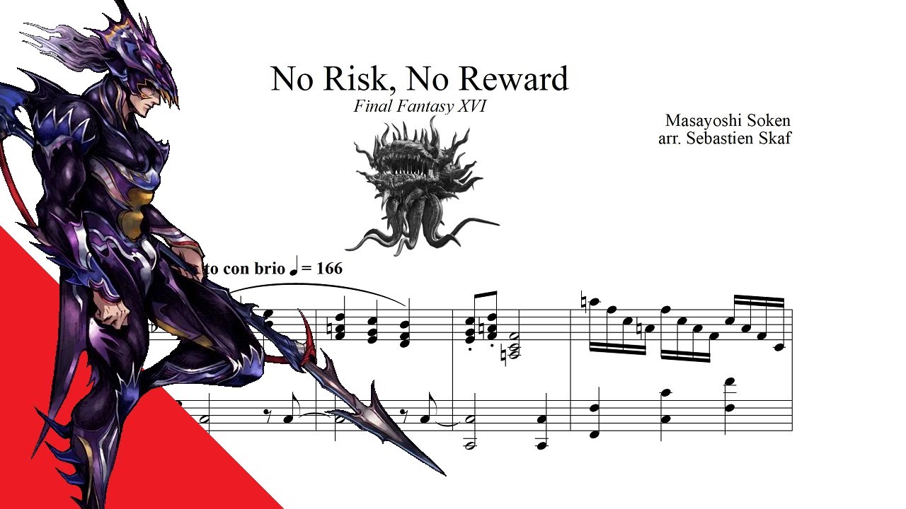 No Risk, No Reward (boss theme)  |  Final Fantasy XVI Piano cover