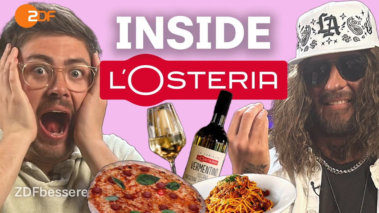 L'Osteria Lifestyle: Riesenpizza, Luxusmöbel und Mitarbeiterhymne
