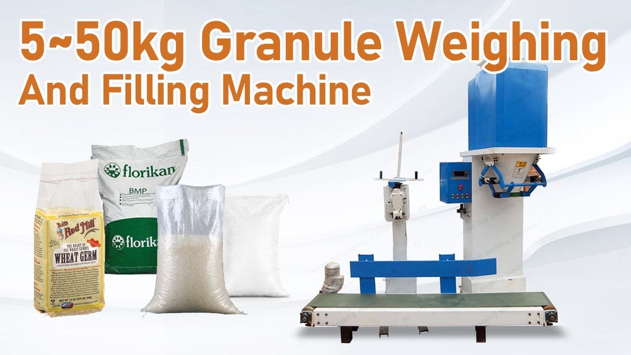 5-50kg Granule Weighing and Filling Machine Overview & Operation