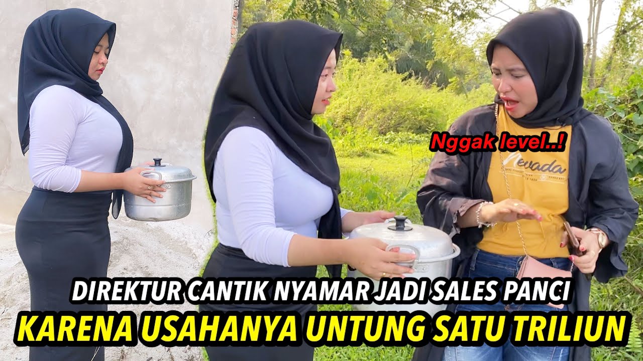 DIREKTUR CANTIK NYAMAR JADI SALES PANCI UNTUK MENCARI ORANG YANG AKAN DIBERI HADIAH SEPEDA MOTOR❗️