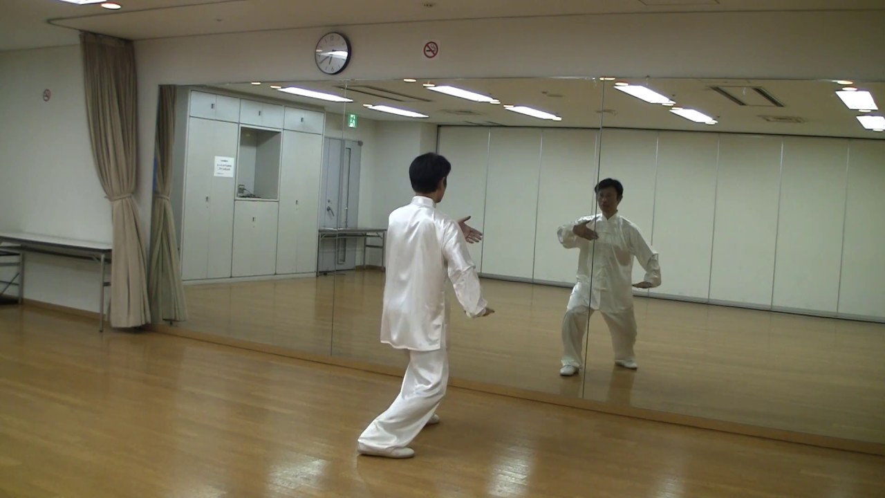太極拳　４２式太極拳【鏡】（右後）　42 Forms Tai Chi Chuan　竹内太極拳　竹内健二