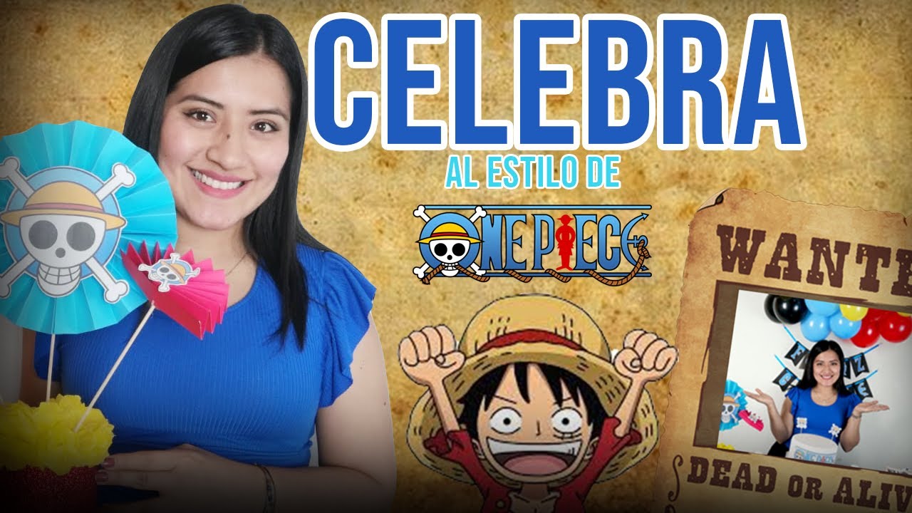 ☠️🌊Decoración sencilla de cumpleaños ONE PIECE 😎