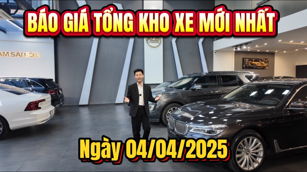 Cuối tuần 04/04/2025 em Tuấn báo giá tổng hợp xe tồn tại Quận 07, quá nhiều xe sang giá rẻ