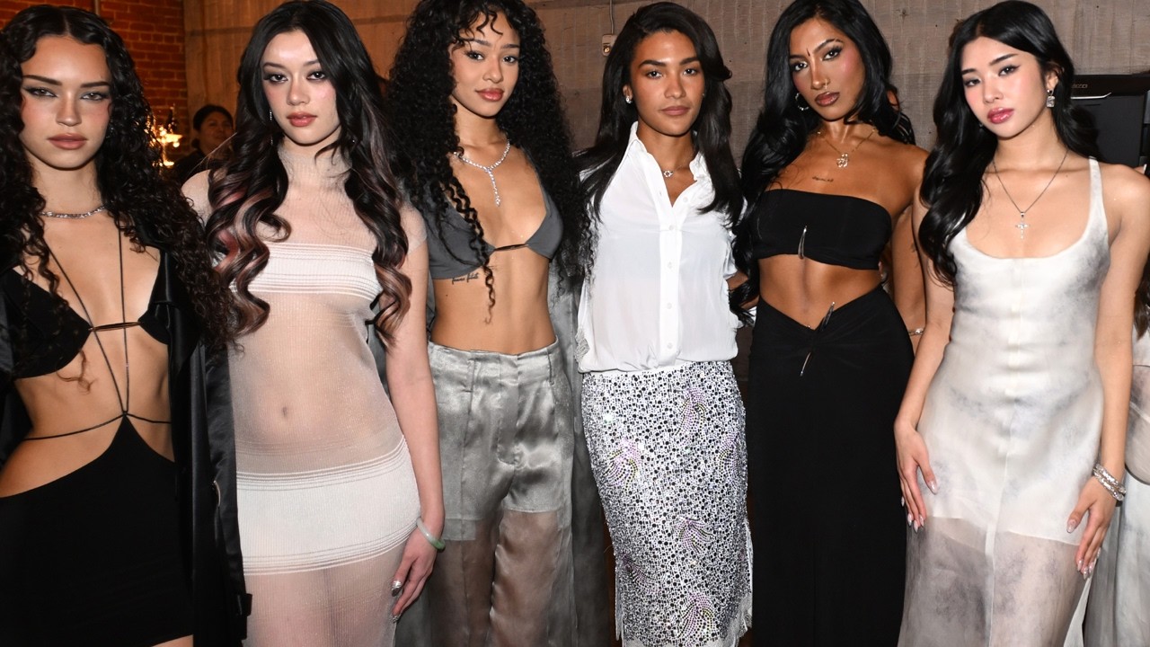 Katseye at Sir Lucian Grainge's 2026 Music Is Universal Artist Showcase in LA