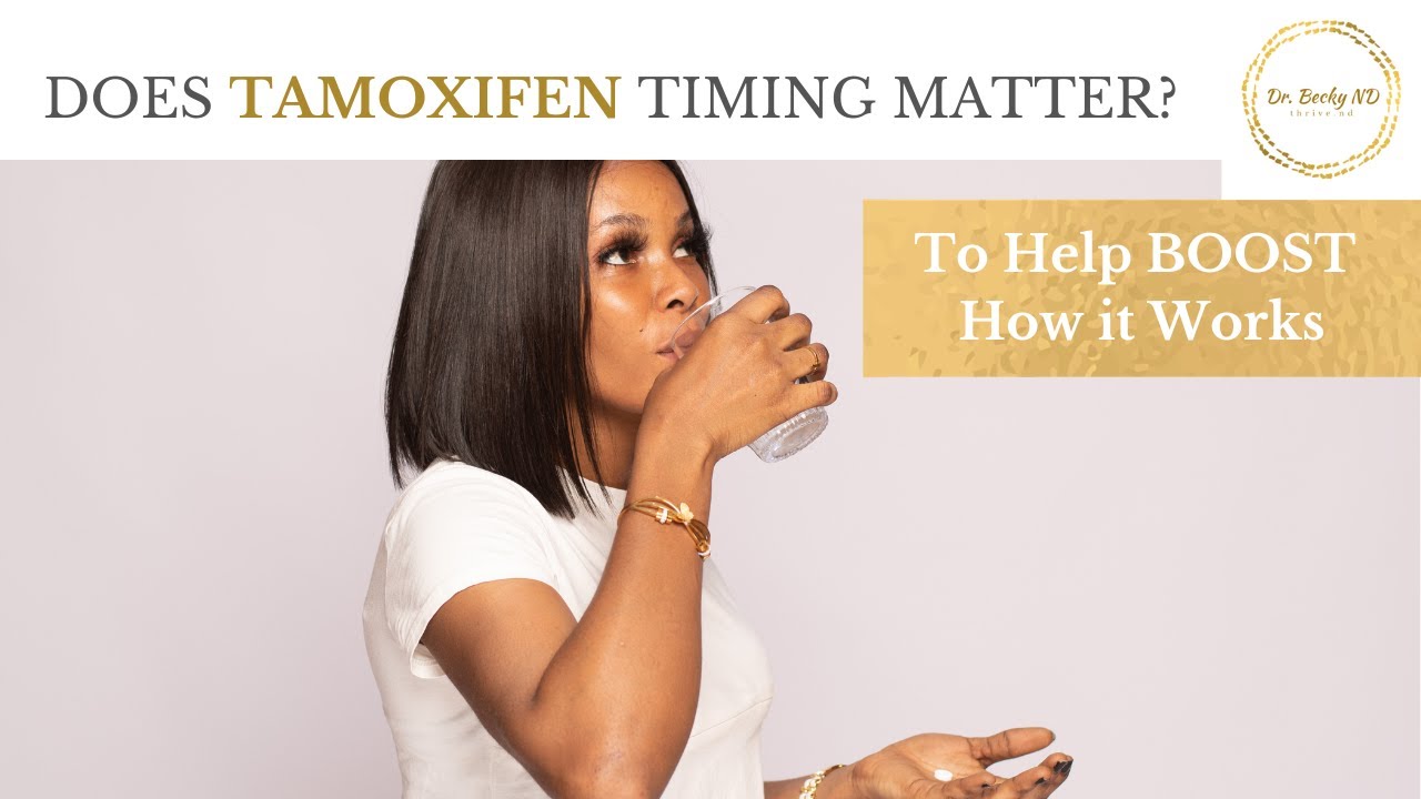 What if WHEN you take Tamoxifen matters?