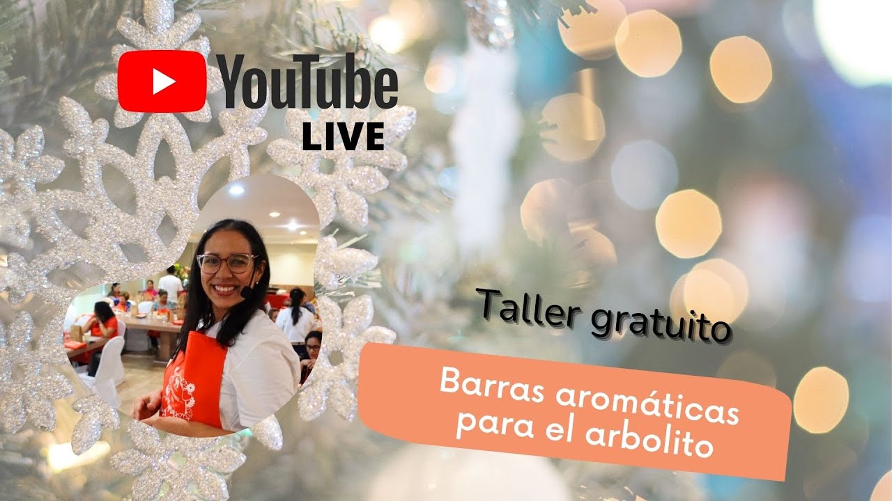 Taller gratuito - Barras aromáticas para el arbolito
